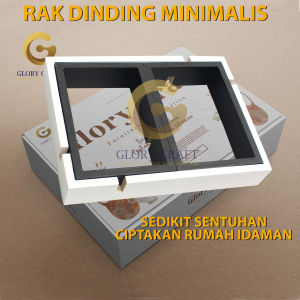 Rak Dinding Kayu Glory Craft Rak Dinding Minimalis Serbaguna Glory Craft