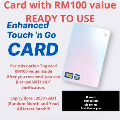 SG SELLER💕Enhanced Touch N Go NFC Toll Card (Self Top Up at Touch N Go App Available)