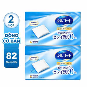 Bộ 6 hộp Bông tẩy trang Silcot Cơ Bản 82 Miếng Cao Cấp 66 Miếng Đắp Dưỡng 40 Miếng/ Hộp