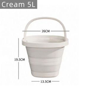 ถังพับได้ ถังน้ำ ขนาดใหญ่ 5-10 ลิตร ซิลิโคนคุณภาพดี พับเก็บง่าย เหมาะกับการใช้งานทุกที่ ATTCH