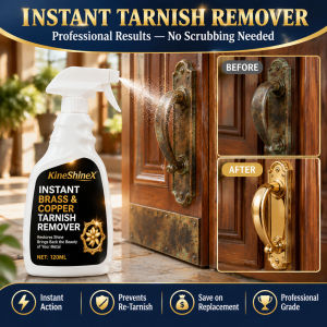 Brass Polish Restorer Brass Metal Shine Removes Tarnish Rust Corrosion Restores Like-New Look Easy Application Metal Shine Enhancer