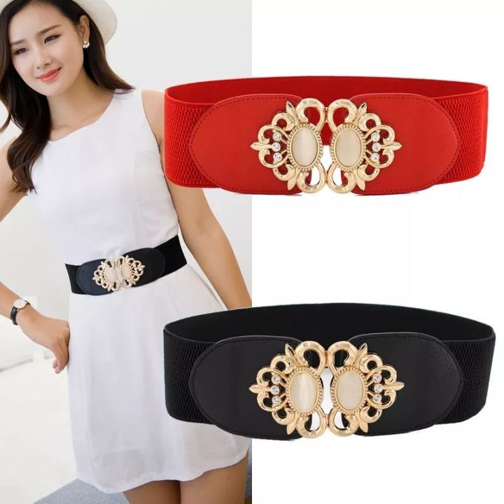 Fashion Belt Belt for Dress Elastic Waistband Belt Women Lazada PH