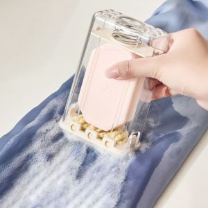 JEHUA Multifunctional Soap Foaming Box Plastic Eco-Friendly No-wash Soap Foamer Gadgets Roller Type Soap Dispenser Bathroom