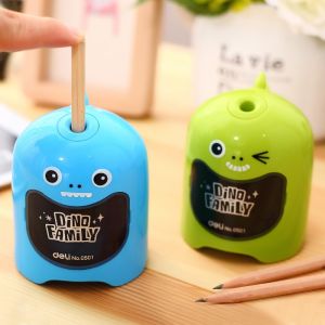 MẪU MÃ MỚI Gọt bút chì điện tự động Deli tiện lợiKèm Sticker Dễ Thương Tiện Lợi An Toàn Trẻ Nhỏ Học Sinh.