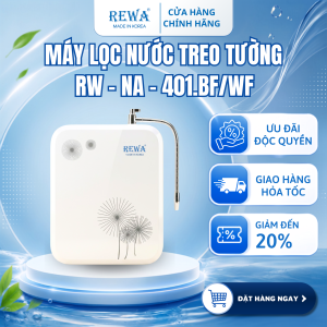 Máy Lọc Nước Treo Tường Hàn Quốc REWA RW-NA-401.BF/WF