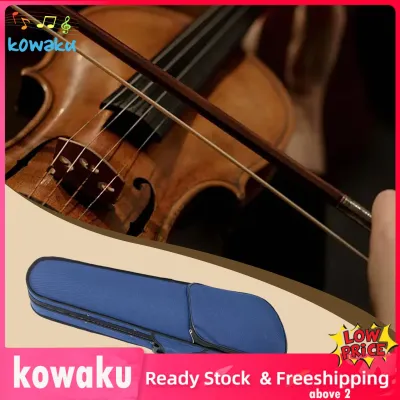 4/4 Violin Hard Case Instrument Protective Portable Shockproof Storage Organizer Backpack Travel Carrier for Enthusiasts Player