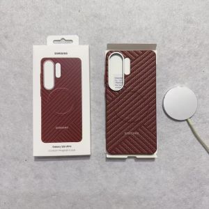New Samsung S26Ultra Carbon Fiber Magnet Case For Samsung Galaxy S26Ultra S25Ultra S24Ultra S26 For Magsafe Silm Bumper Cover