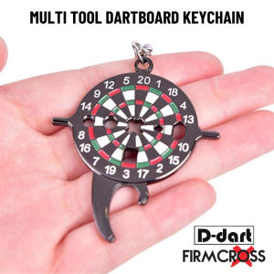 Firmcross Dart Accessories - Multi Function Tool Dart Board Key chain