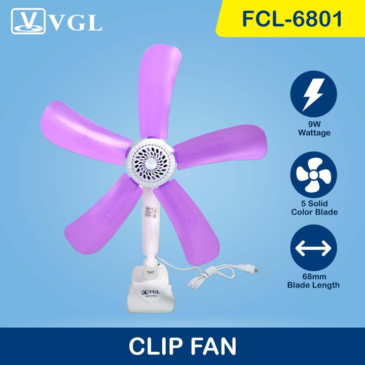 FREE SHIPPING, 5 Blades Clip Fan Electric Fan Adjustable & Energy ...