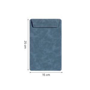 METALIX 1pc PU Leather Menu Wine Holder with Pen Insert Suede ic Clipboard Multi-functional A4/A5/A6/A7/B5 File Folder School Office