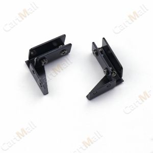 Non-perforated Glass Door Hinge Wine Display Cabinet Hinge Mounted Hinge Set