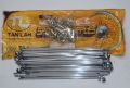(CLEARANCE STOCK) SPOKE REAR LIDI RIM JEJARI RXZ CHROME (TAN LAN). 