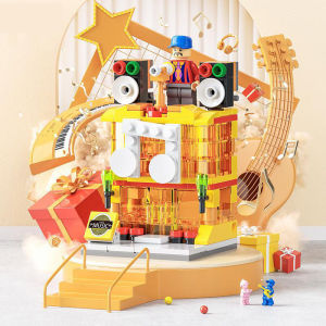 Đồ Chơi Mô Hình Lắp Ghép 3D Hình Các Tòa Nhà Biệt Thự Xinh Xắn Bằng Giấy Foam DIY  - Giúp Phát Triển Kỹ Năng Thực Hành Kiên Nhẫn Và Tập Trung Cho Bé -Đồ Chơi Xếp Hình Nhà 3D