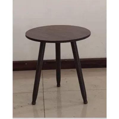 CTR Meja Kopi Coffee Table Round Corner Tea Sofa Side Bedside Desk Meja Bulat Meja Tepi Katil melamine