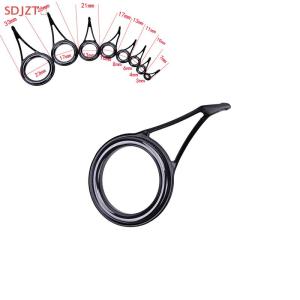 🚚【Local Express Delivery】🚚 8pcs 8 Size Fishing Rod Guide Tip Top Ring Circle Pole Repair KitFishing