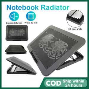 Comfortable Laptop Stand and Cooling Pad for Laptop 12-17 inches 2 Fan