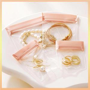 5Pcs Transparent EVA Small Jewelry Storage Bags Waterproof and Anti-Oxidation Jewelry Pouches