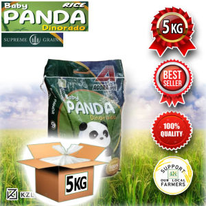 KZLU Baby Panda 5kg Dinorado Rice Supreme Grains Fresh Milled from Pangasinan Support Local Farmers - KZL Unlmtd