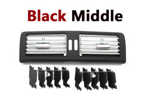 Left Right Rear Central Air Conditioner Vent Outlet Chromed Grille Cover For Mercedes Benz W251 R300 R320 R350 R400 R500