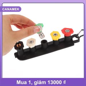 【CANAMEK】 Đa chức năng áp lực cao Máy giặt lời khuyên thiết lập với vòi phun chủ 5 7 vòi phun lời khuyên 1 4 inch nhanh chóng kết nối DIY phụ kiện