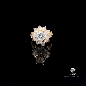 N1234 Nhẫn nữ đính đá CZ cao cấp sáng lấp lánh JOJO