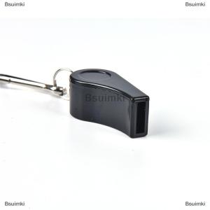 [COD] Bsuimki ฟุตบอลฟุตบอลกีฬาผู้ตัดสินพลาสติกนกหวีด lanyard ฉุกเฉินเสียงดัง