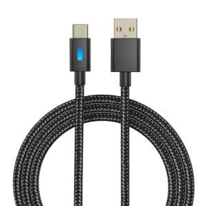 สายไฟ USB สำหรับอุปกรณ์เสริมสำหรับเกมแพดสายชาร์จชนิด C 10ฟุต