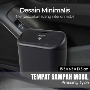 Tempat Sampah Mobil Trash Bin Pressing Type