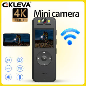 EKLEVA 4K Mini Camera Portable Digital Camera Human Camera Sports Night Vision Recorder Camera Police Law Enforcement Recorder