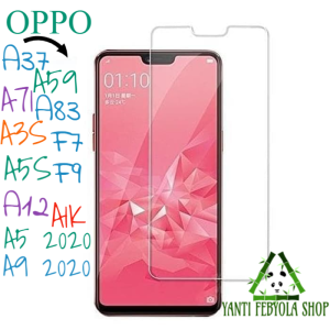 ANTI GORES KACA OPPO A37 / A59 / A71 / A83 / A3S / A5S / F7 / F9 / A12 / A1K / A5 2020 / A9 2020