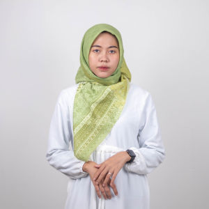 HIJAB VOAL SEGI EMPAT MOTIF LASERCUT PRINTING PREMIUM - HIJAB MOTIF TERBARU