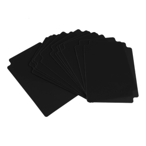 Trading Dividers Plastic Divider Cards in 12 Colors Multicolor Dividers for Game Sports 3.6x2.7 Inches