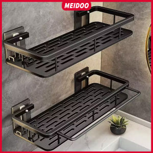 MEIDOO Aluminum Bathroom Rack Bathroom Corner Rack Shampoo Shower Dew Rack Bathroom Cosmetic Storage Rack
