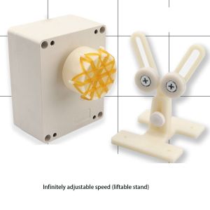 CANICE Applicator Rack Fishing Rod Epoxy Applicator Fishing Rod Coating Fish Rod Building Tool Epoxy Resin Coating Machine 2024 Winding Equipment Rod Rotation Machine