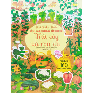 First Sticker Book - Sách Dán Hình Đầu Đời Cho Bé - Dành Cho Bé Từ 3 - 9 Tuổi