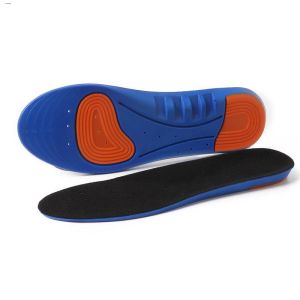 Sport Insole Elastic Memory Silicone Gel Insoles Shoe Inserts Orthopedic Gel Insoles for Flatfoot Running Basketball Arch Support Insoles