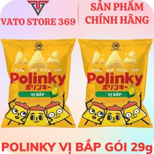 Bánh snack bắp POLINKY vị bắp gói 29g