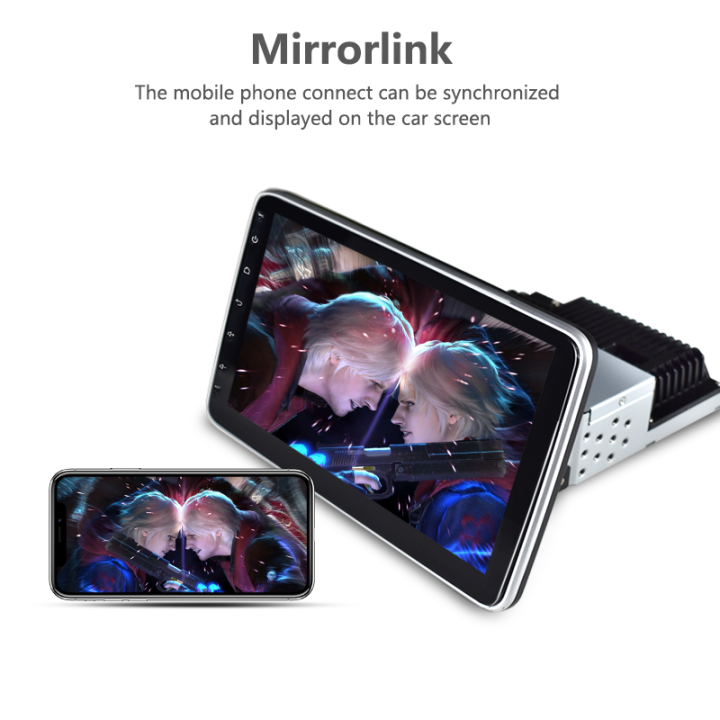 1din Android 10Inch Car Audio Android12 IPS Full Touch Screen [2+16G ...