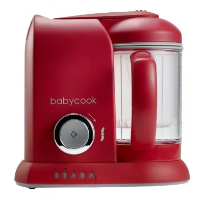 Beaba Babycook Solo 4-in-1 Steamer & Blender Red Cherry