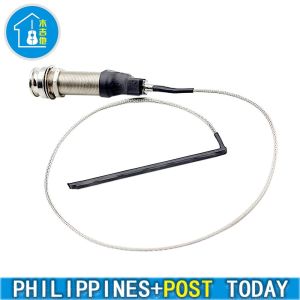 6 Strings Acoustic Guitar Bridge Saddle Rod Piezo Metal Rod Folk Guitar Pickup Stick Guitar Parts