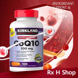 Viên uống hỗ trợ tim mạch CoQ10 300mg Ki. r.k.l.a.n.d 100 viên - - Điều hòa huyết áp chống quy trình lão hóa - Ngăn chặn suy thoái não bộ tăng cường miễn dịch cho các tế bào - Giảm các cơn đau cho mắc bệnh ung thư