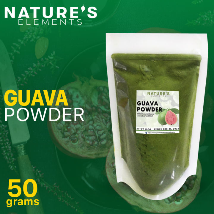 50 grams - Organic Natural Guava Leaf Powder - High in Vitamin C ...