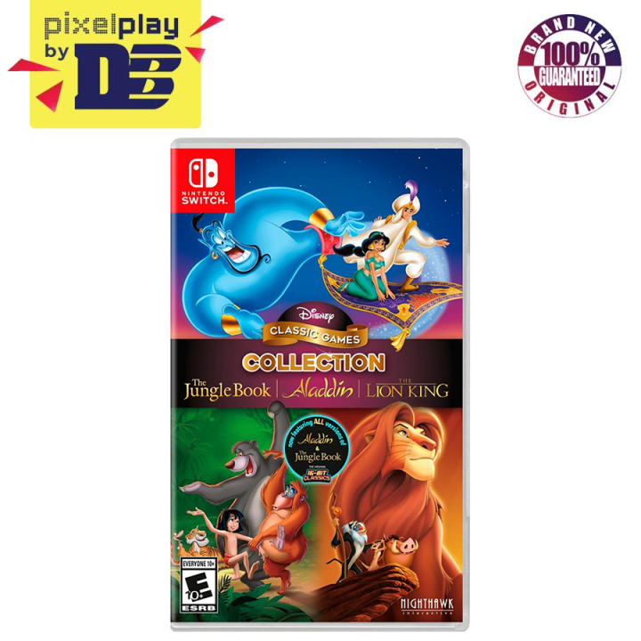 Nintendo Switch Disney Classic Games Collection: Aladdin/ The Lion King ...