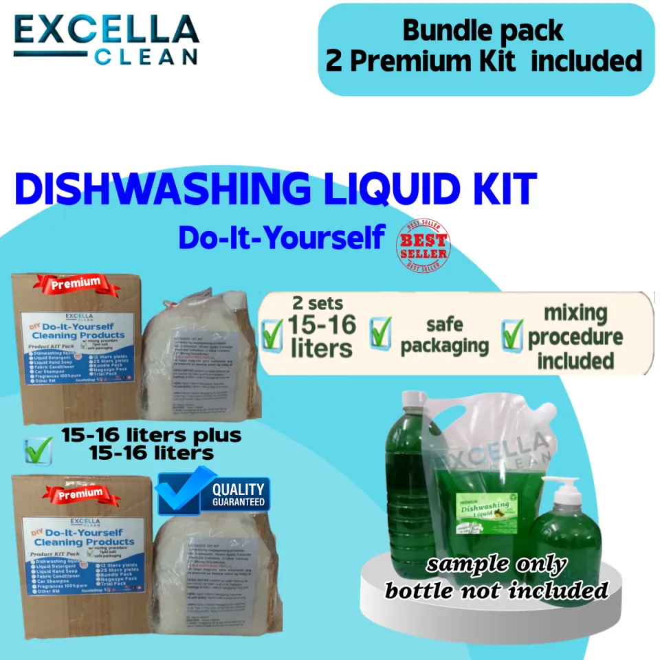 BUNDLE Premium Branded DIY Dishwashing Liquid KIT Citrus Scented  Dishwashing Liquid - Lazada | Lazada PH