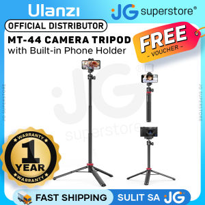 Ulanzi MT-44 / MT-44B / MT-44M 2-in-1 MagSafe & 1/4" Selfie Stick Tripod w/ Bluetooth Remote – 3-Section Extendable Foldable Vlog Camera & Phone Mount Max 1.5kg Load Capacity Adjustable Ball Head Magnetic Quick Mount | JG Superstore
