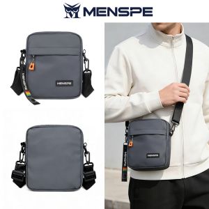 MENSPE Men’s Shoulder Bag Mini Cross Body Bag Casual Lightweight Messenger Bag Large Capacity Waterproof Leisure Street Bag Travel Bag Outdoor Riding Bag For Men