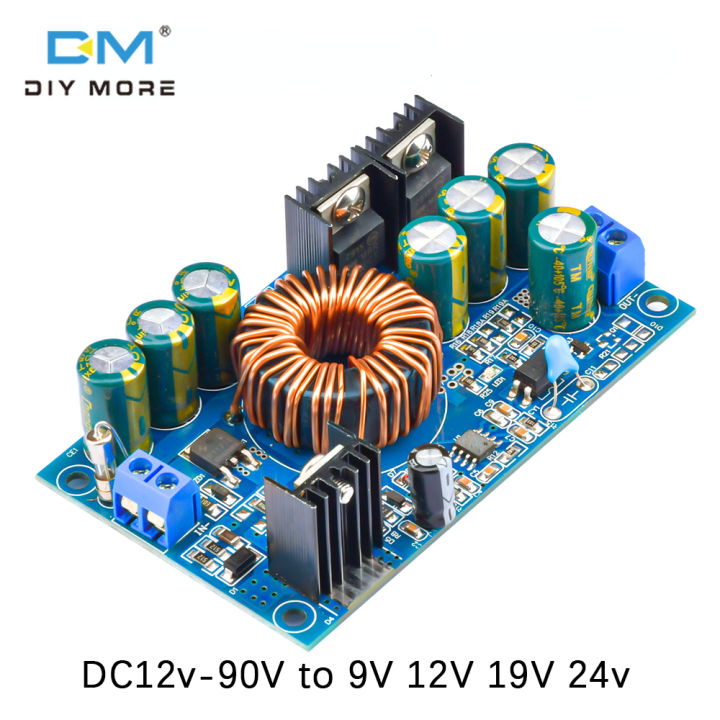 diymore DC-DC isolated step-down power supply module 12V-90V to