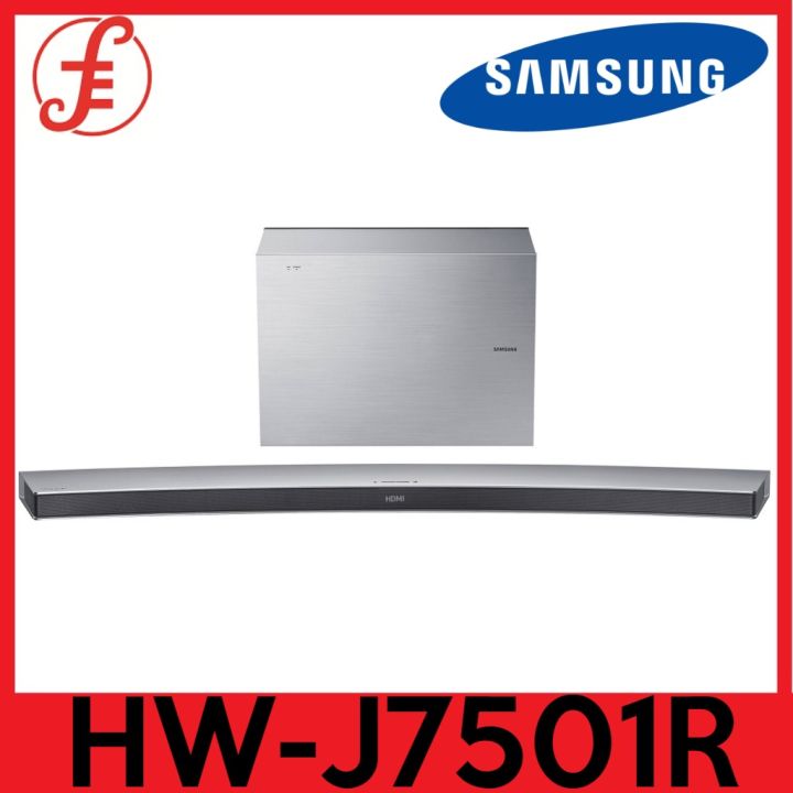 Soundbar Audio Samsung Soundbar Silver Curved Bluetooth Soundbar