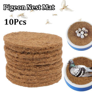 5/10/20Pcs Pigeon Nest Mat Coconut Fiber Pigeon Nest Bowl Pad for Dove Pigeon Accessories