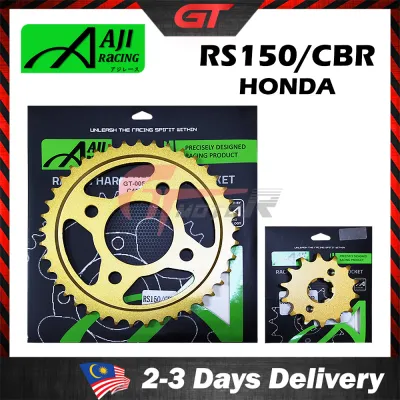 GTmotor AJI Racing Harden 428 Sprocket Honda RS150 CBR Rear Front Sprocket 40T / 41T / 42T / 43T / 44T / 14T